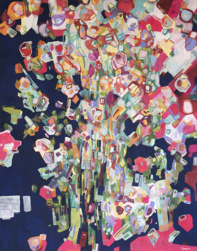 かなた　日本画 今回の1番大きなメイン作品をお迎え頂きました！✨ありがとう